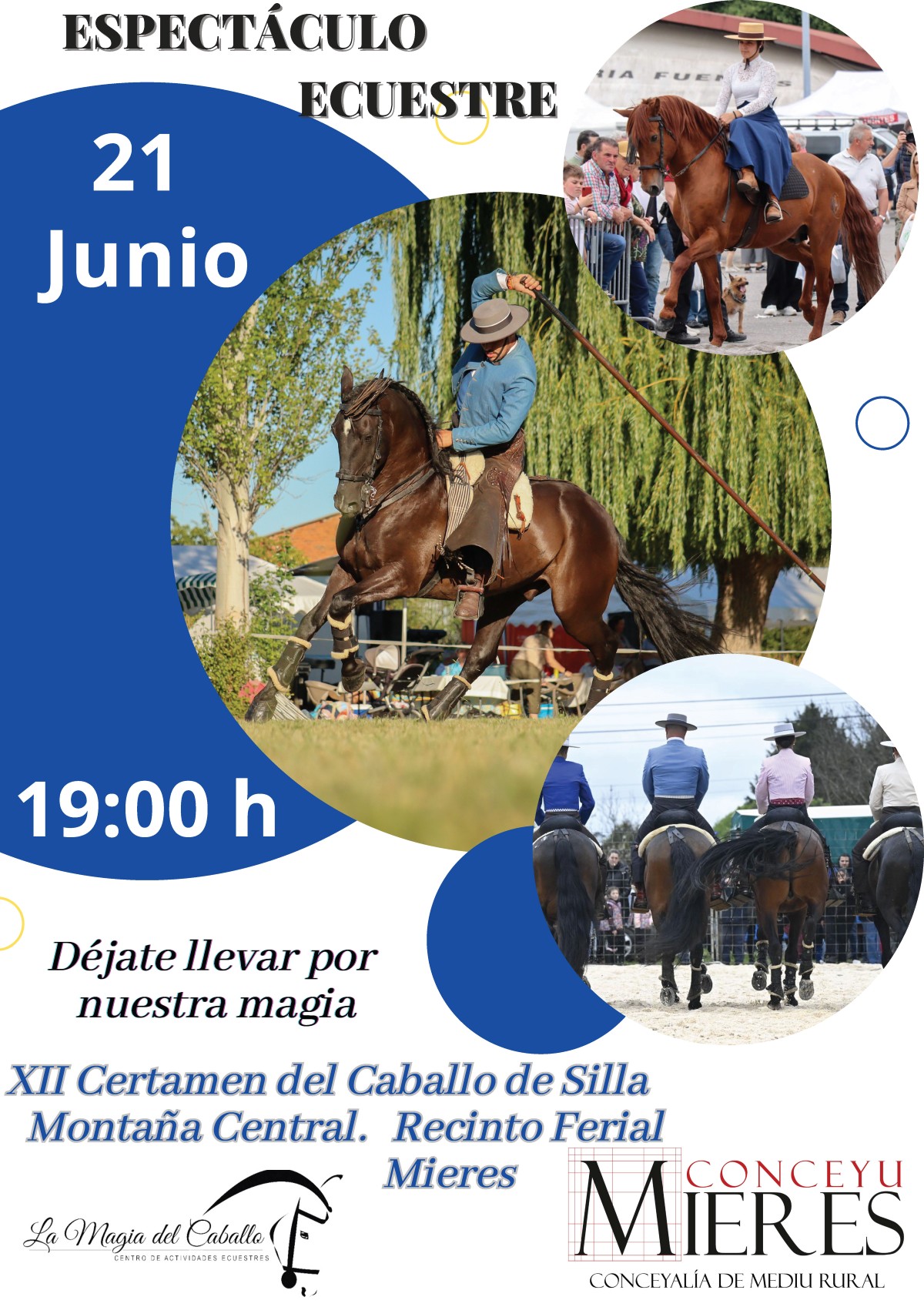 Cartel Web La Magia Del Caballo Mieres 2025