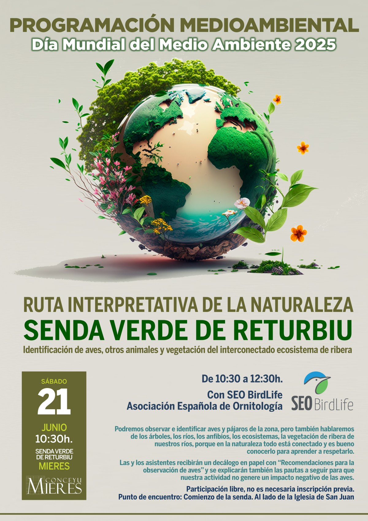 Cartel Web Ruta Interpretativa Medio Ambiente Junio 2025