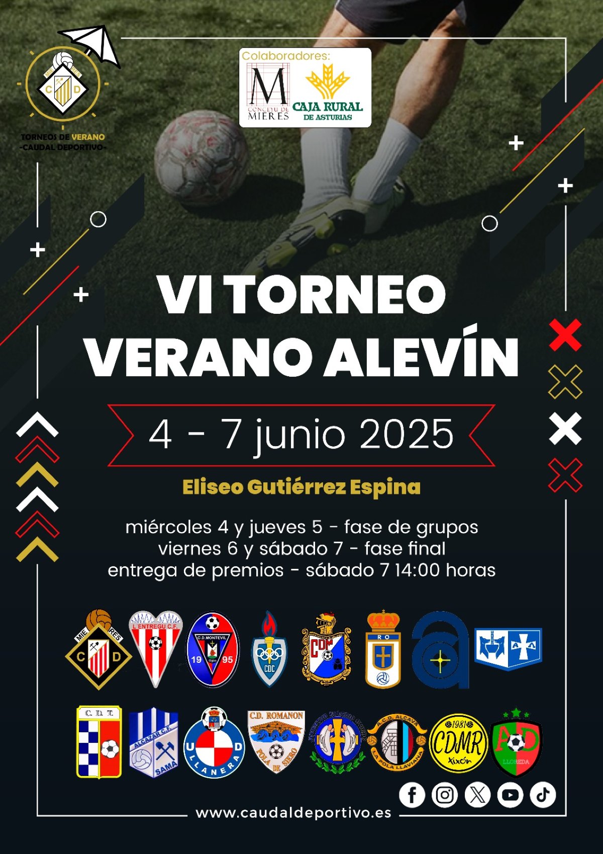 Torneo Alevín Verano 2025 Caudal Mieres