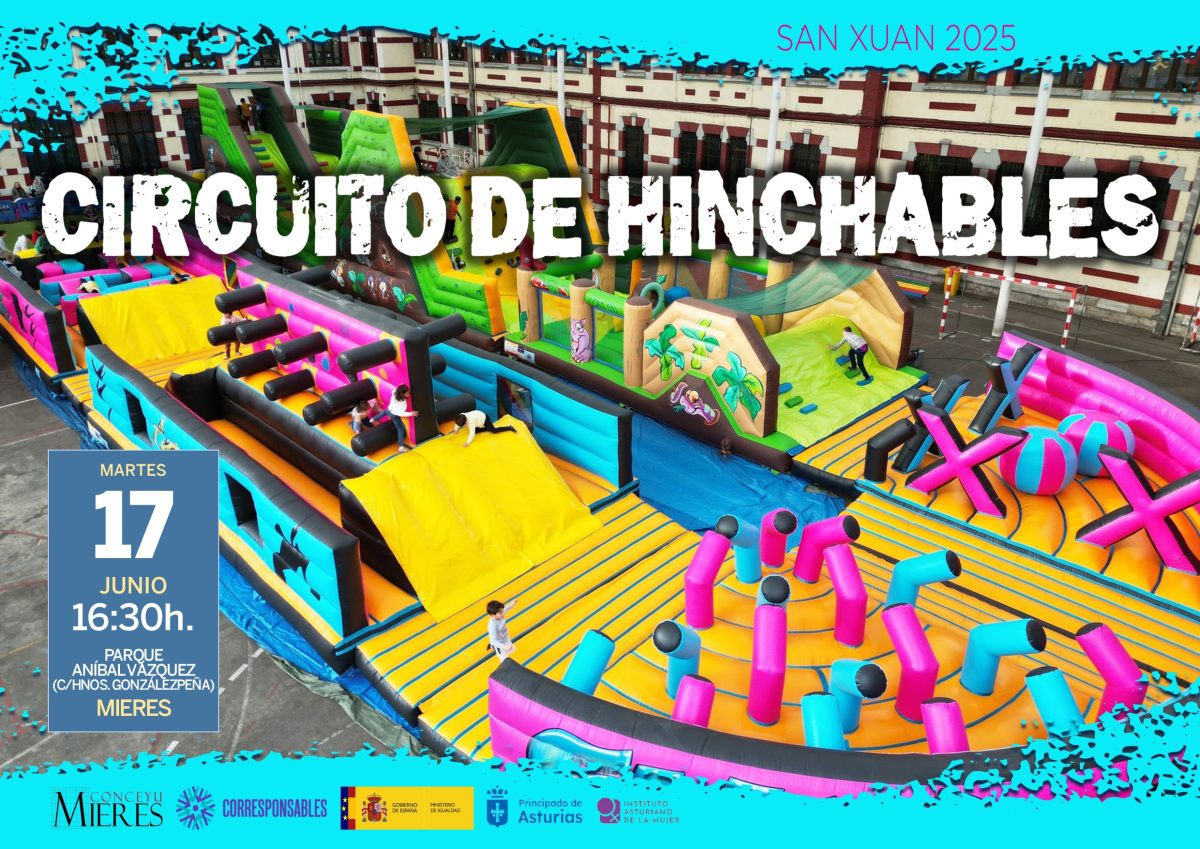 Cartel Circuito Hinchables 2025 Ok