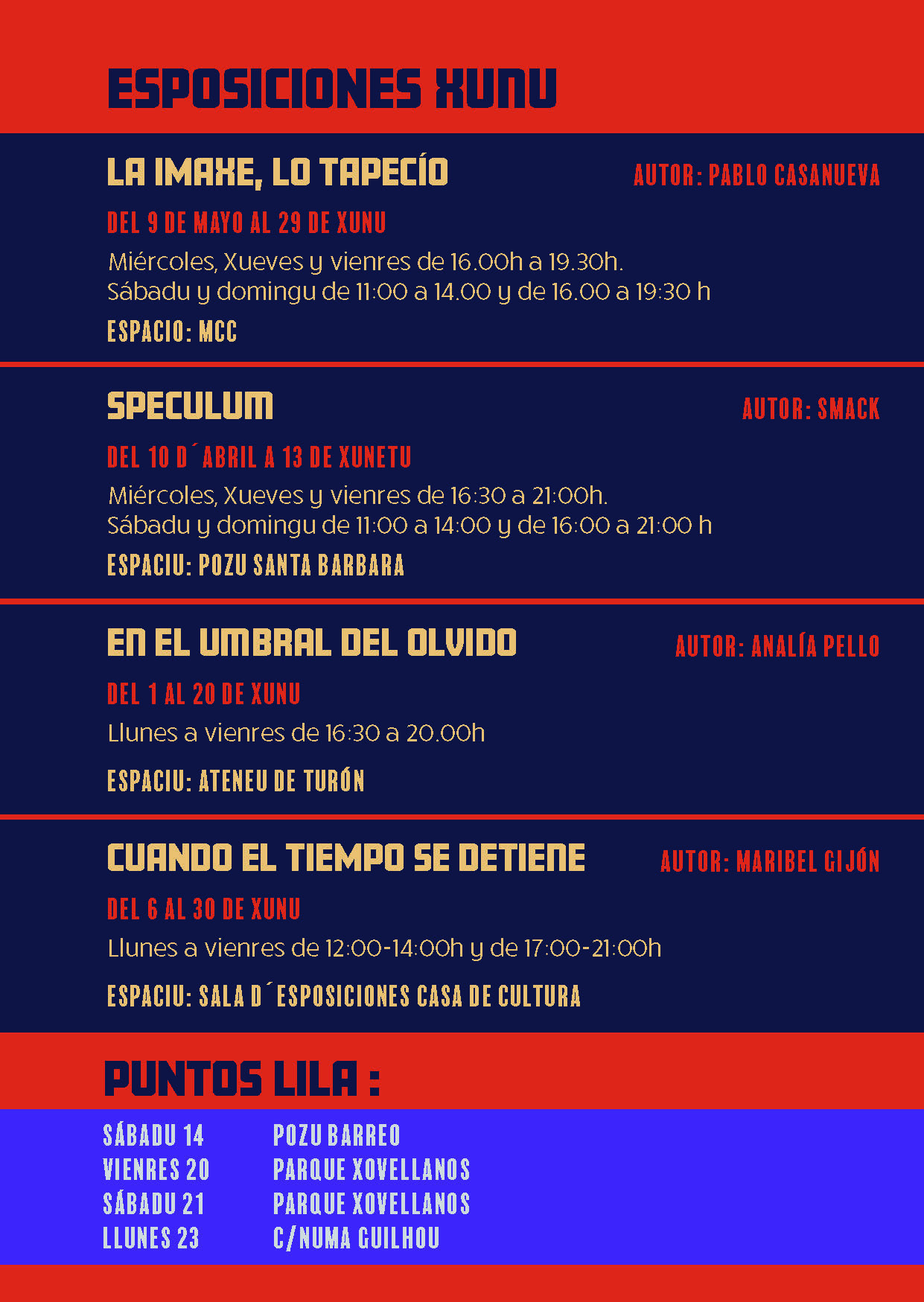 Exposiciones San Xuan 2025