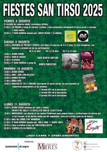 Cartel Fiestas San Tirso 2025
