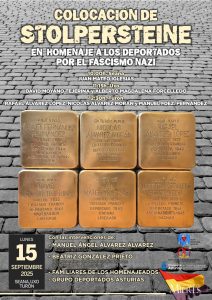 Cartel Acto Stolpersteiner Septiembre 2025 Web