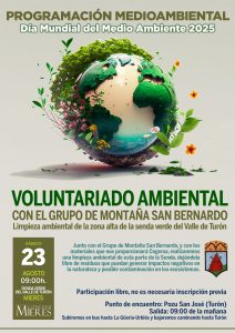 Cartel Salida Medioambiental Agosto 2025 Turón