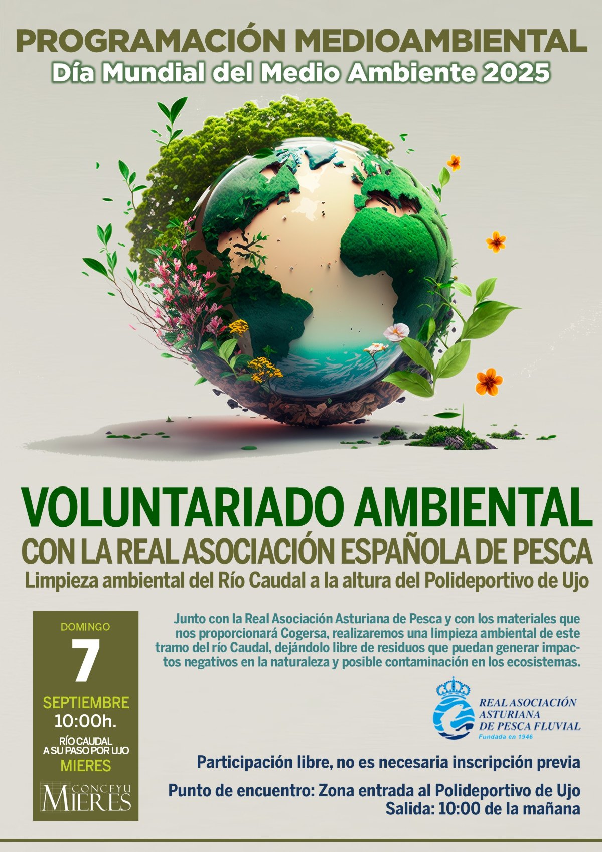 Cartel Salida Medioambiental Septiembre 2025 Ujo
