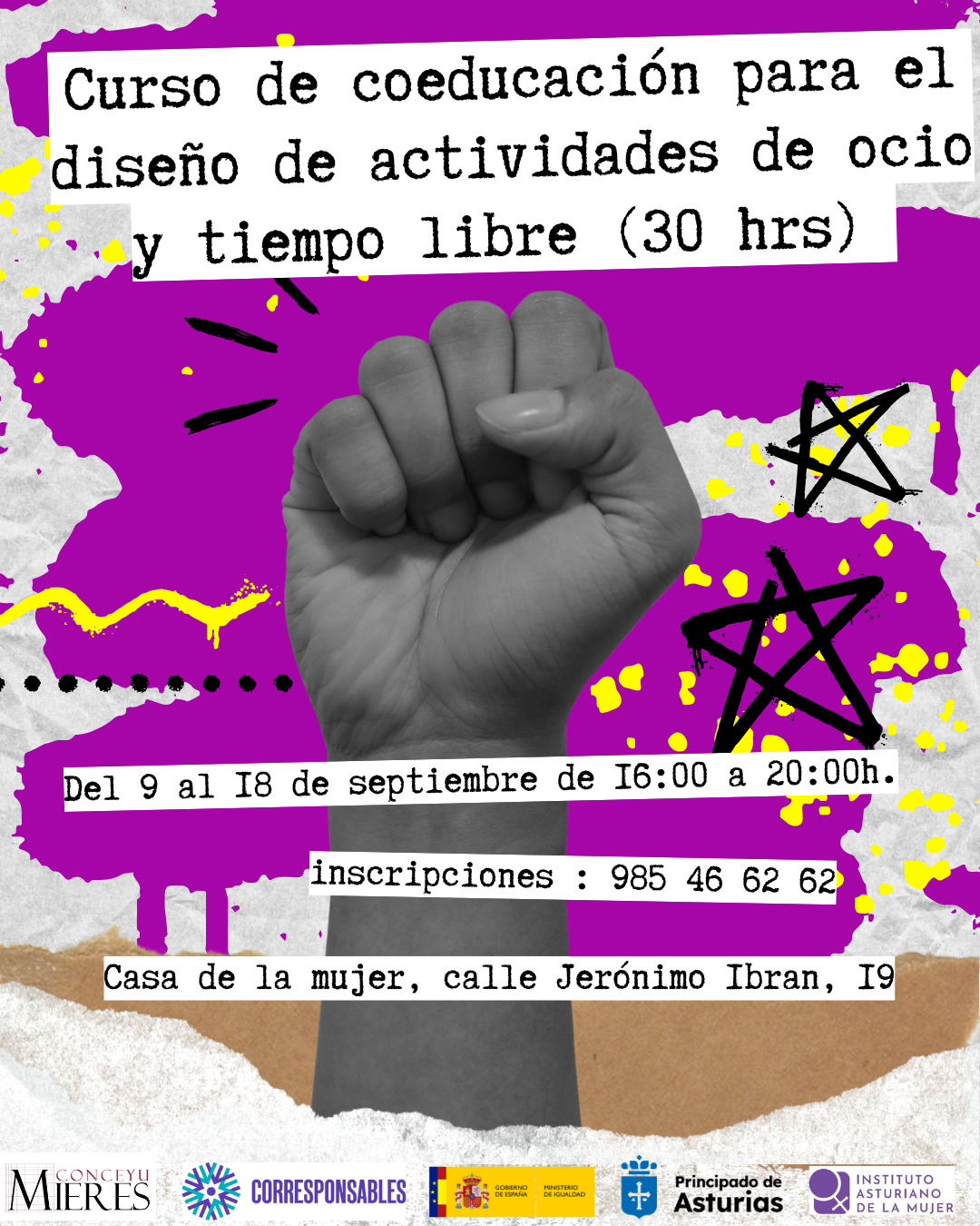 Curso Feminismo Collage Moderno 2025