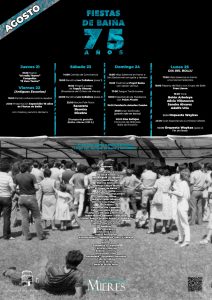 Fiestas Baiña 2025 Cartel