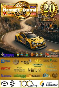 CARTEL RALLY MONTAÑA CENTRAL