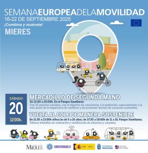 Cartel Semana Movilidad 2025 Mercadillo Web