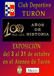 Cartel Expo 100 Años De Historia CDTuron