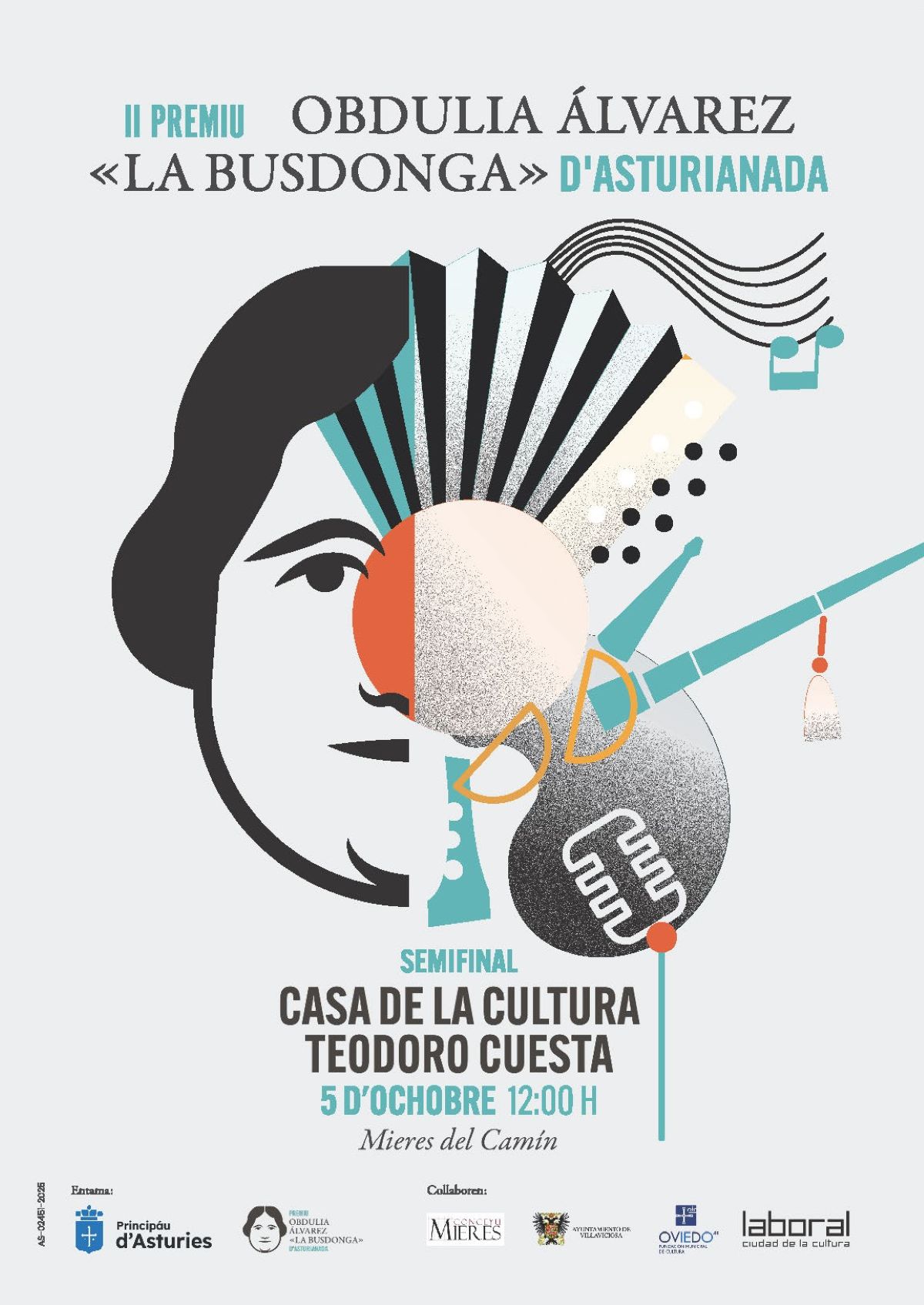 Cartel Semifinal La Busdonga Mieres