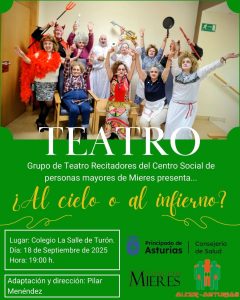 Cartel Teatro Recitadores Turon 2025