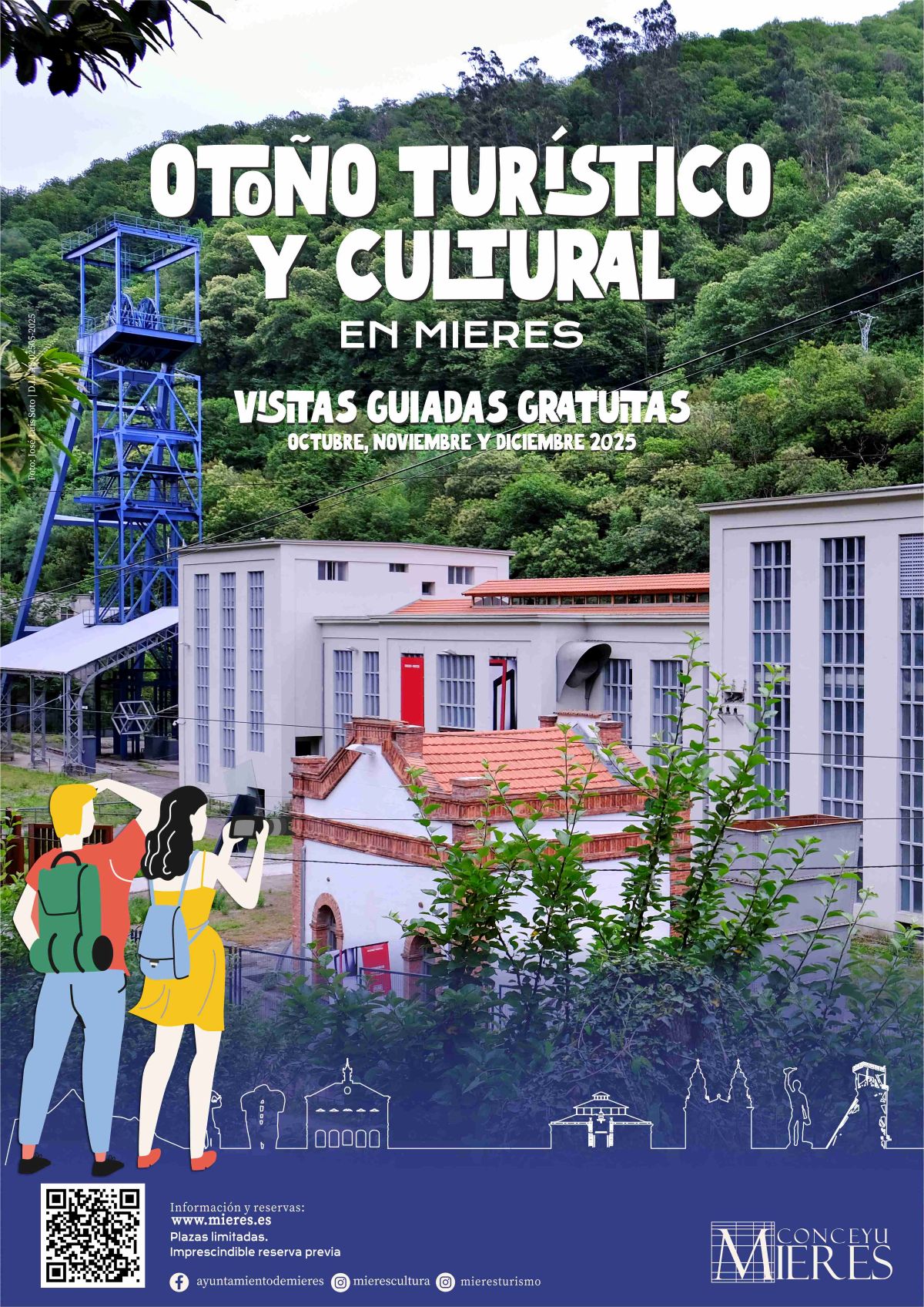 Cartel VisitasOtoñoMieres 2025
