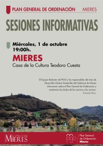 MIERES Anuncio Sesiones Informativas PGO
