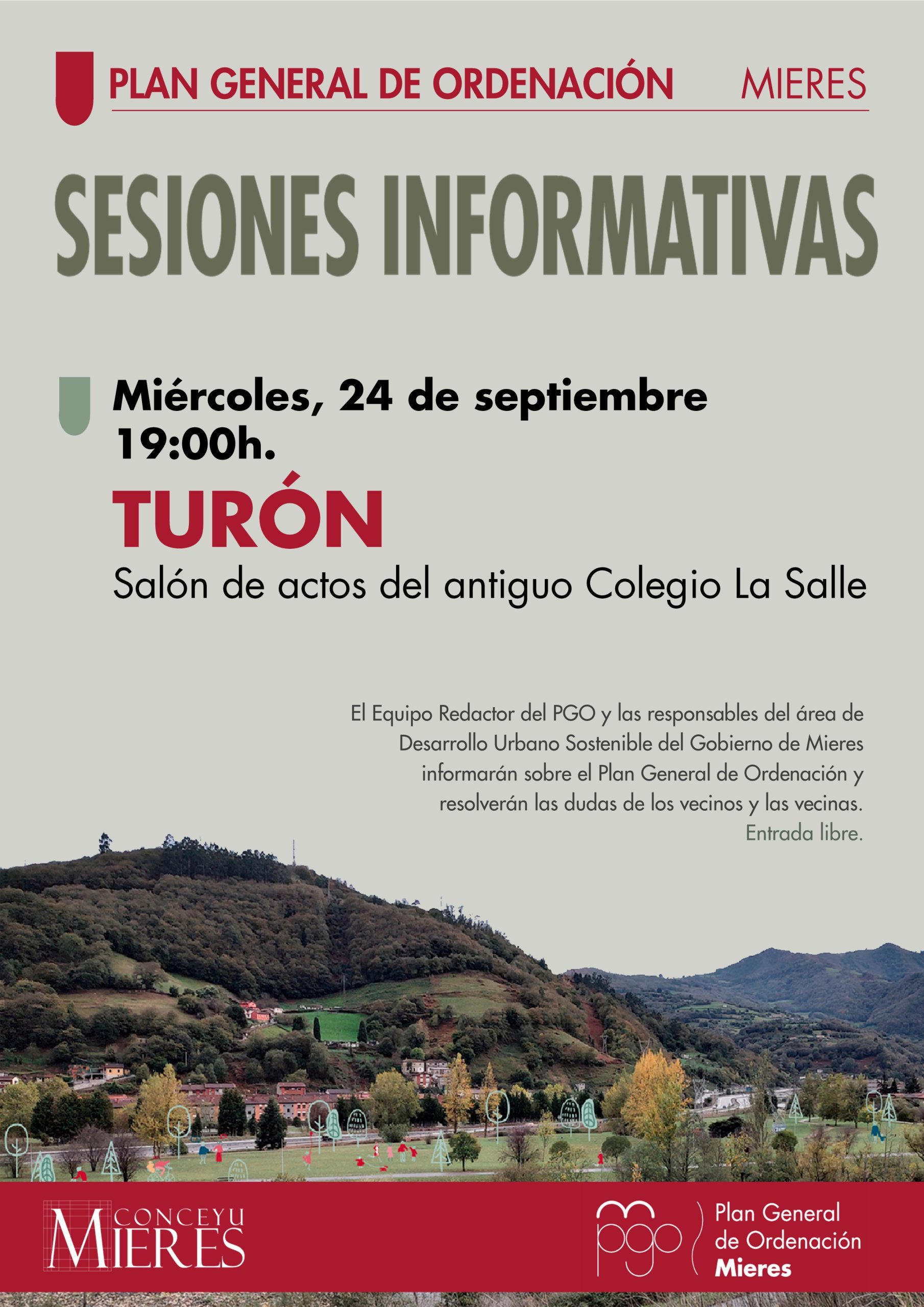 TURON Anuncio Sesiones Informativas PGO