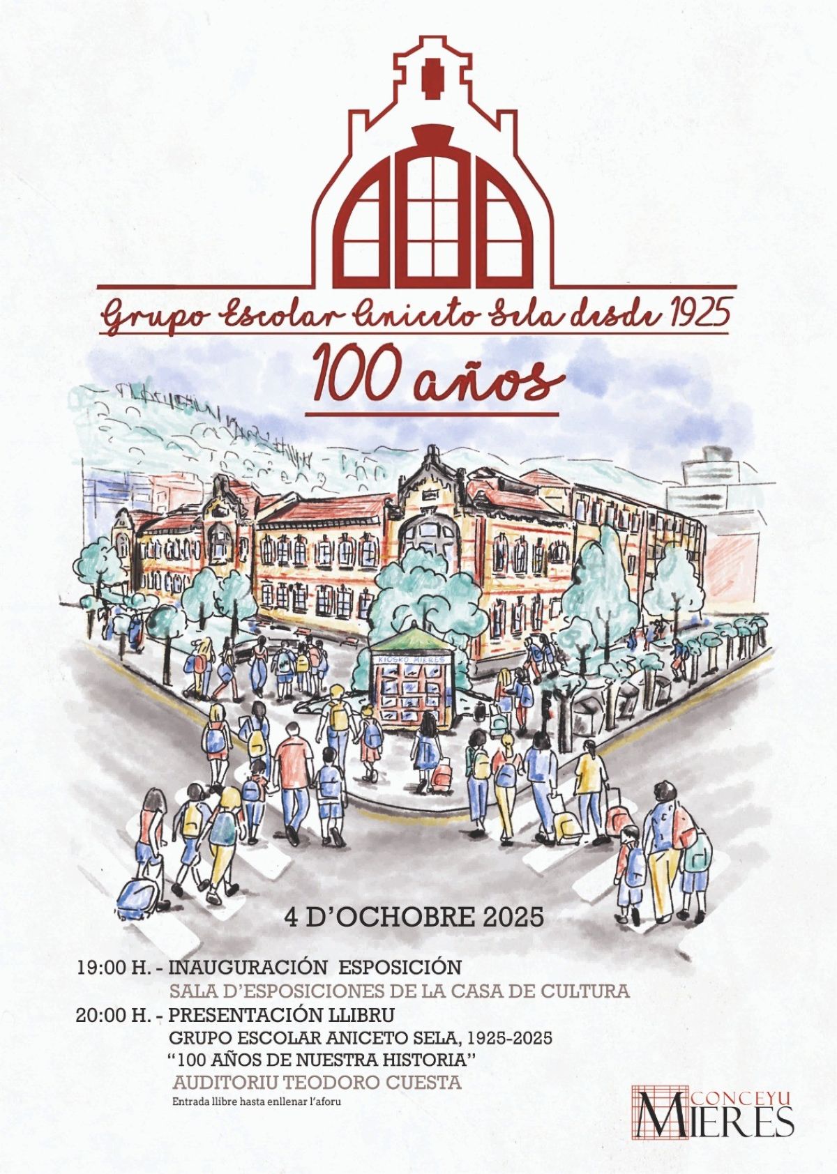 Cartel Expo Aniceto Sela Centenario