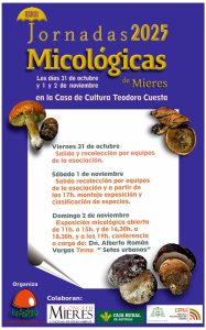 CARTEL Jornadas Micologicas 2025