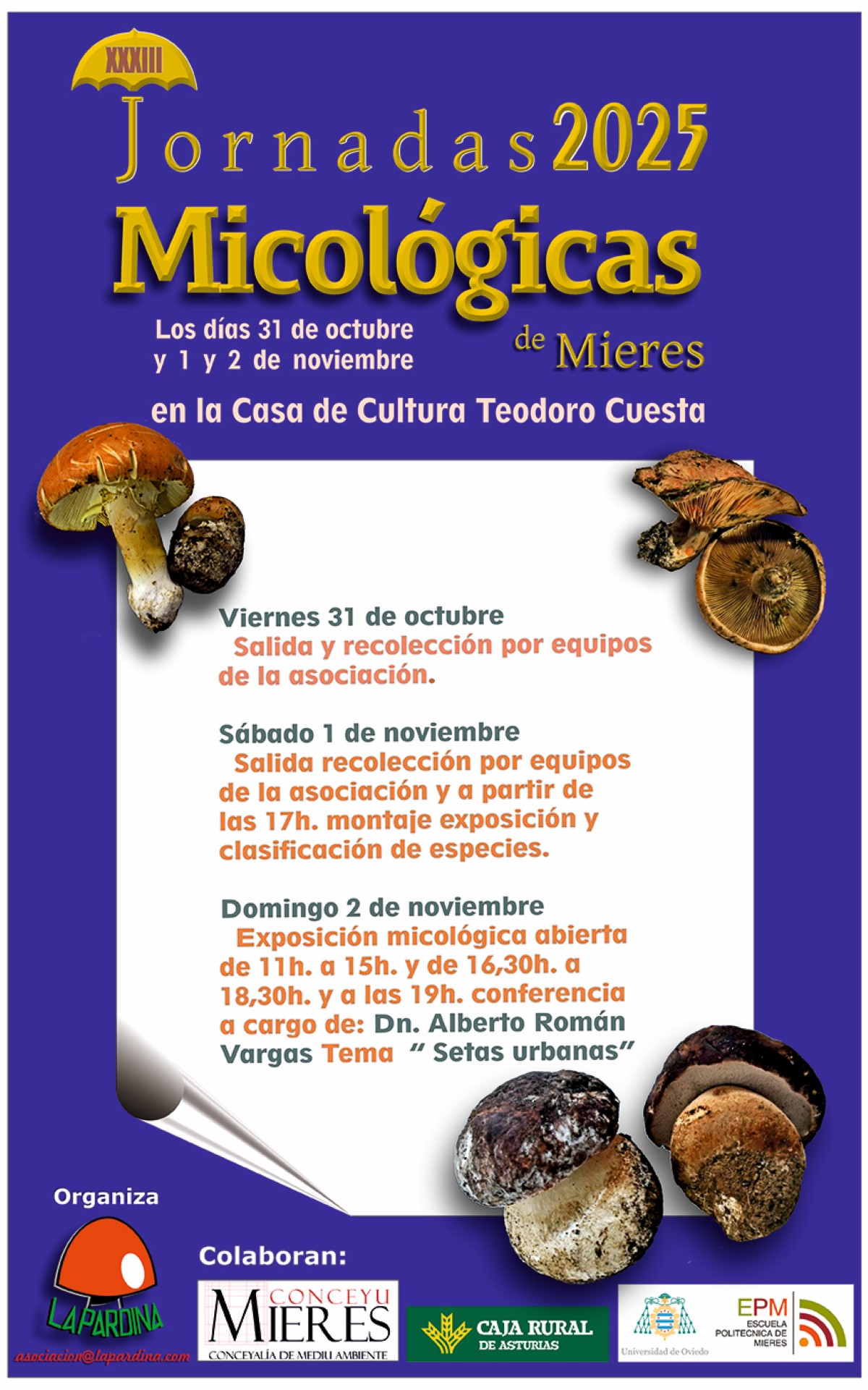 CARTEL Jornadas Micologicas 2025