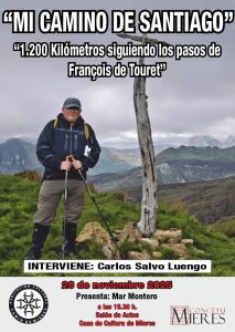 CARTEL Mi Camino De Santiago Carlos Salvo