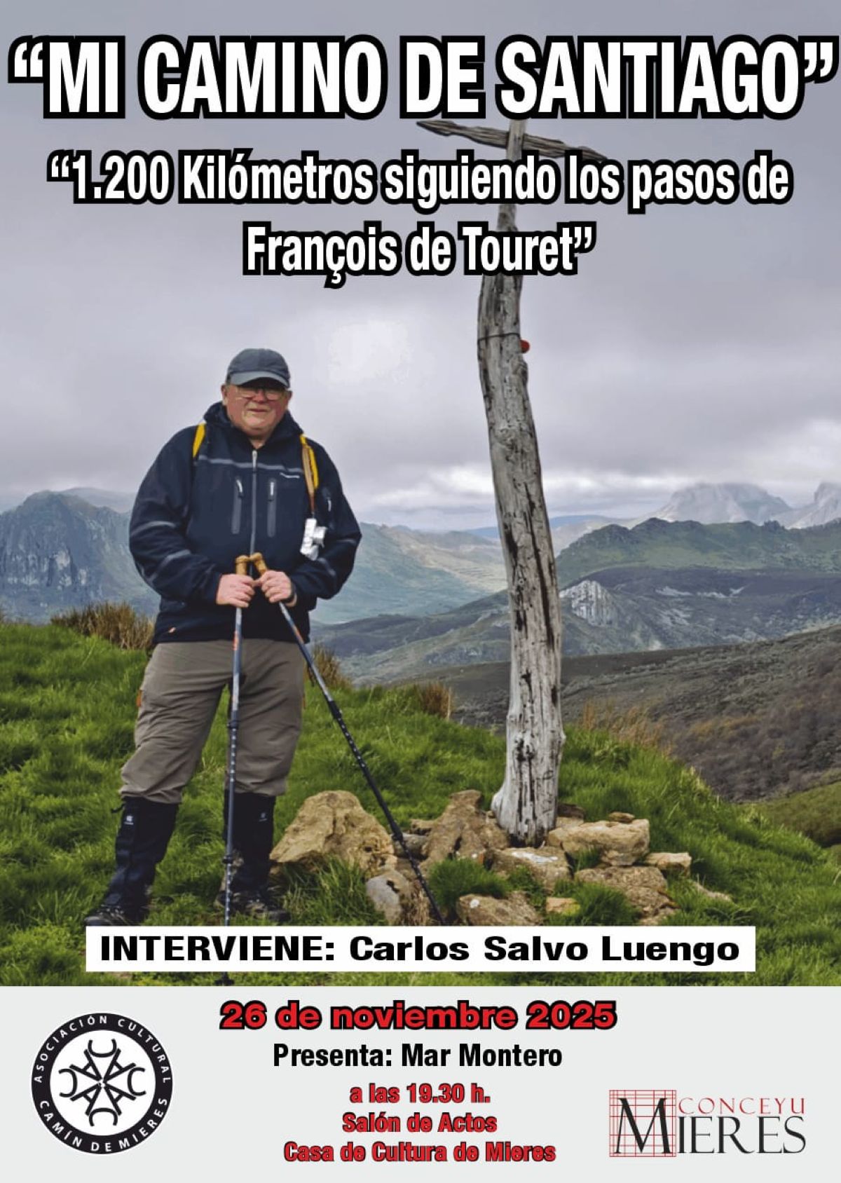 CARTEL Mi Camino De Santiago Carlos Salvo