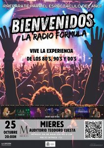 Cartel Radio Formula Mieres Concierto