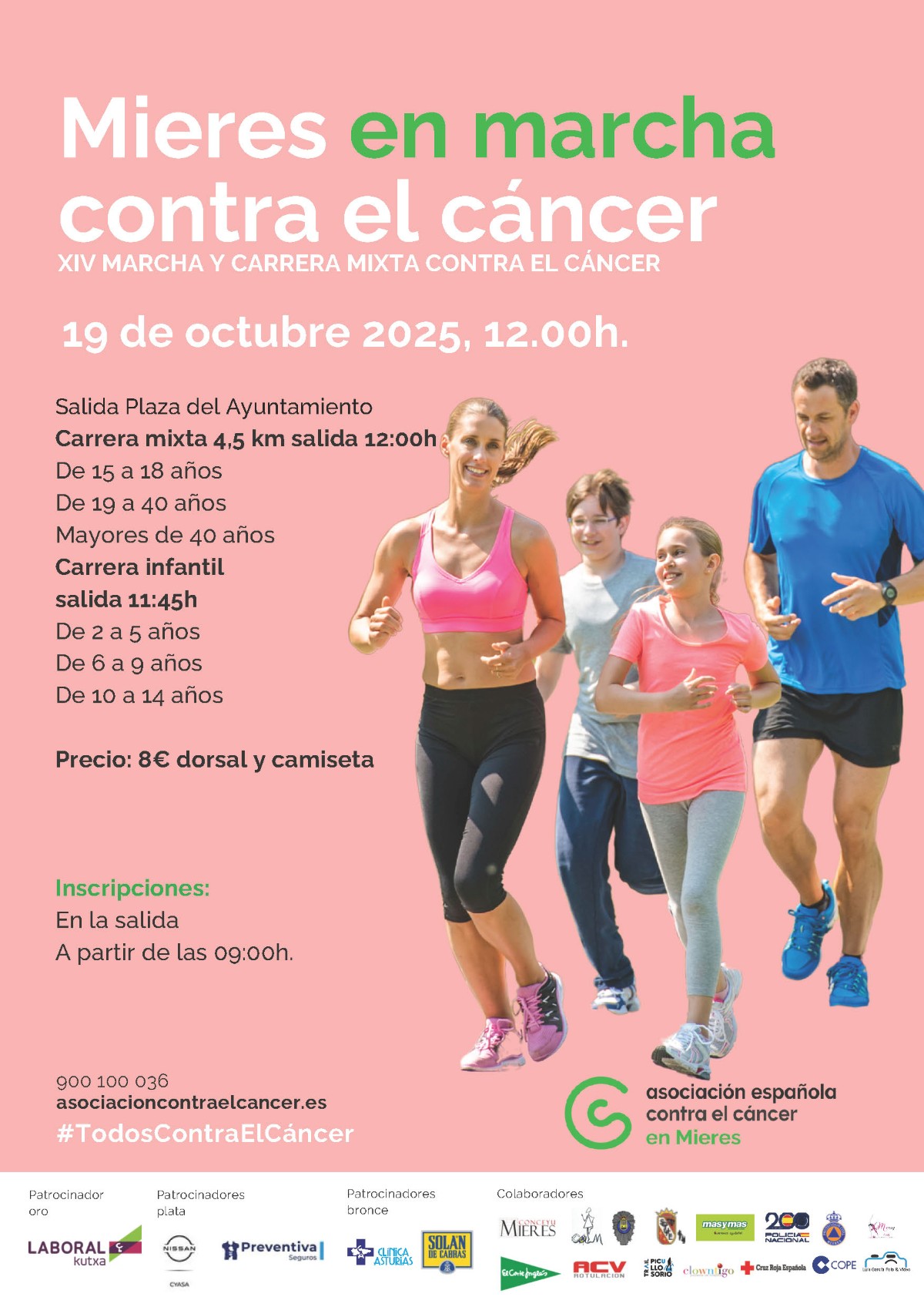 Cartel En Marcha Mieres 2025