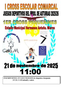 Primer Cross Escolar Mieres 2025