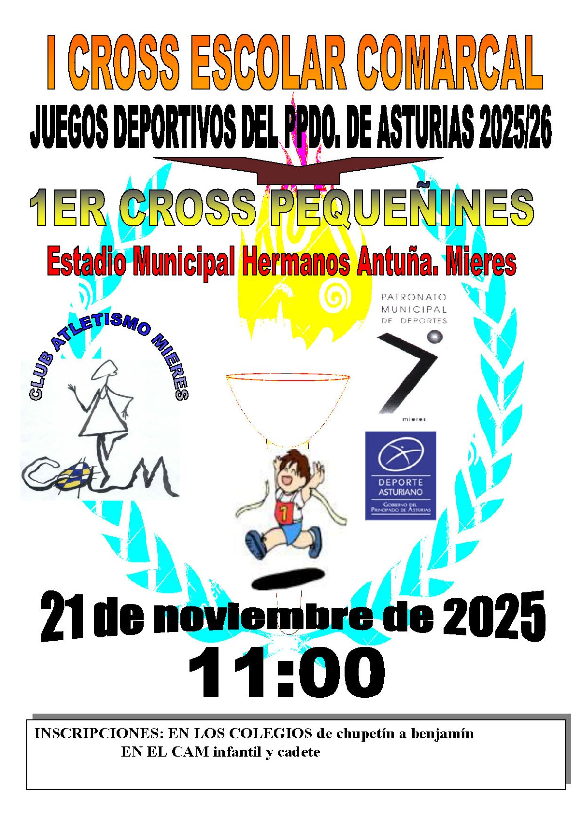 Primer Cross Escolar Mieres 2025
