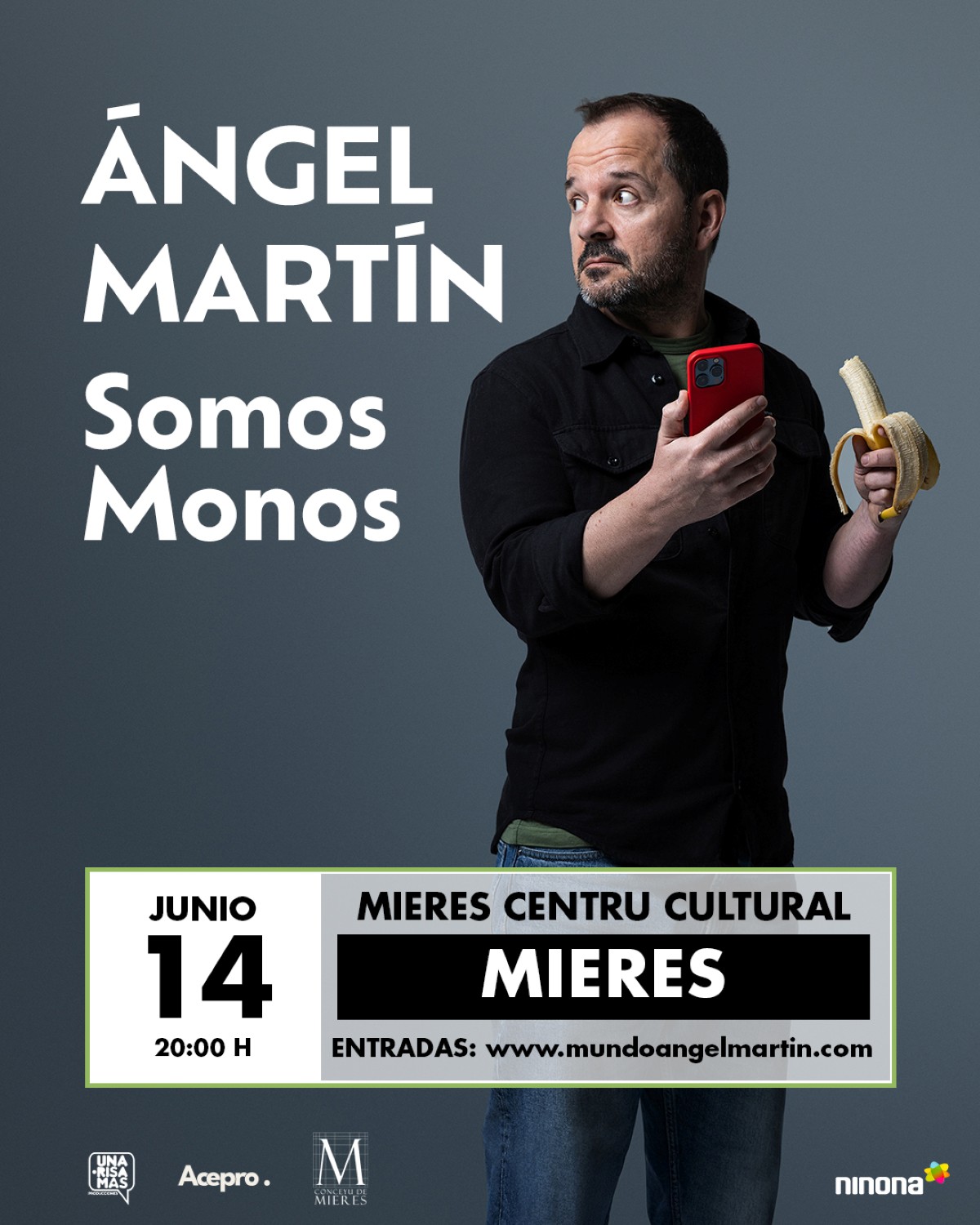 Somos Monos Con Ángel Martín Mieres