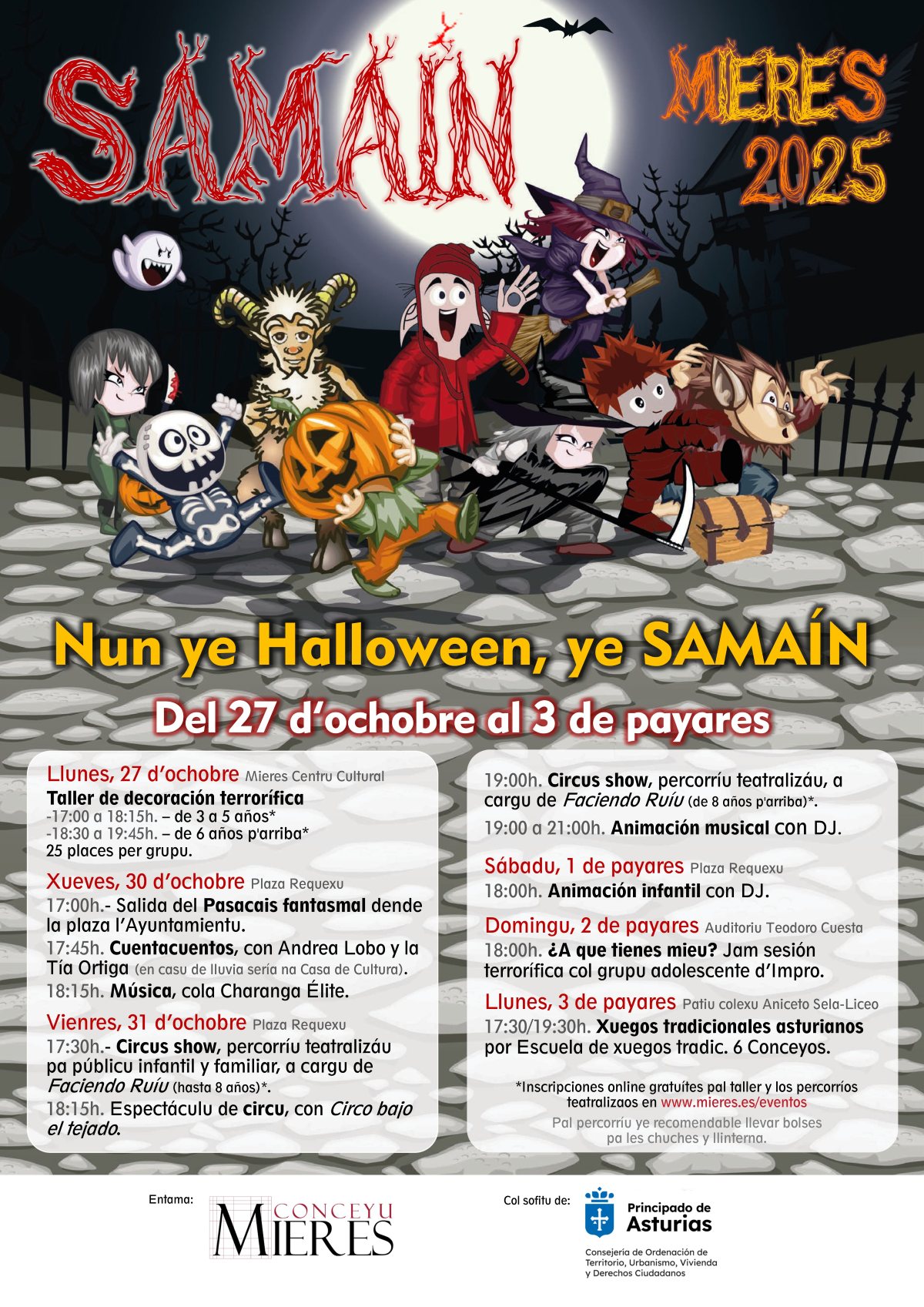 Cartel Web Samain 2025