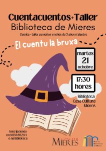 Cuentu Bruxa Biblioteca Mieres 2025