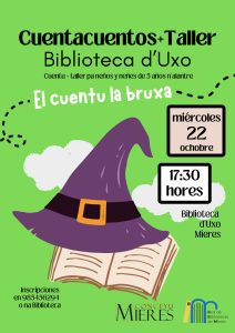 Cuentu Bruxa Biblioteca Ujo 2025