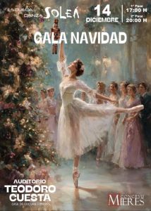 Cartel Gala Soleá 2025 Navidad