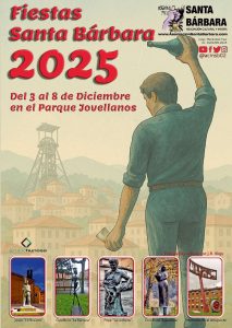 Cartel Fiestas Santa Barbara 2025