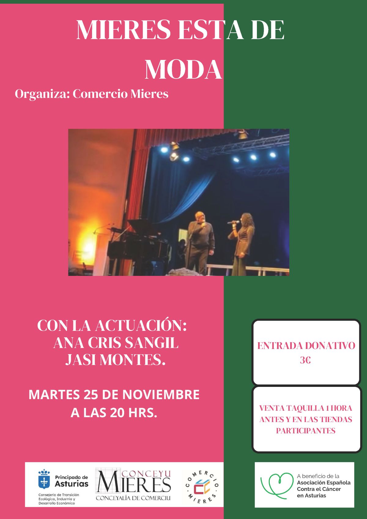 Cartel Mieres Esta De Moda 2025