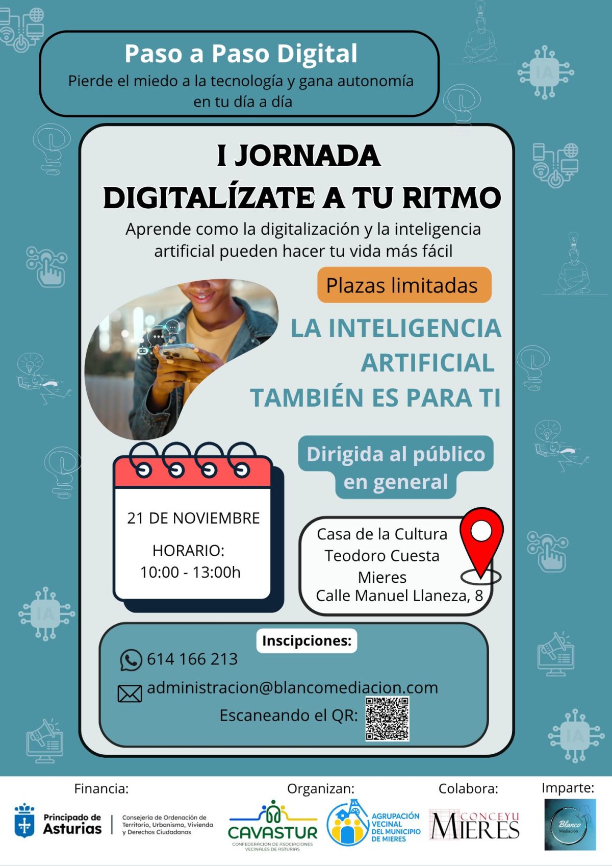 Cartel Digitalizate A Ti Mismo 2025 Mieres