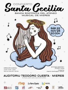 Concierto Santa Cecilia 2025 Ateneo Musical Mieres