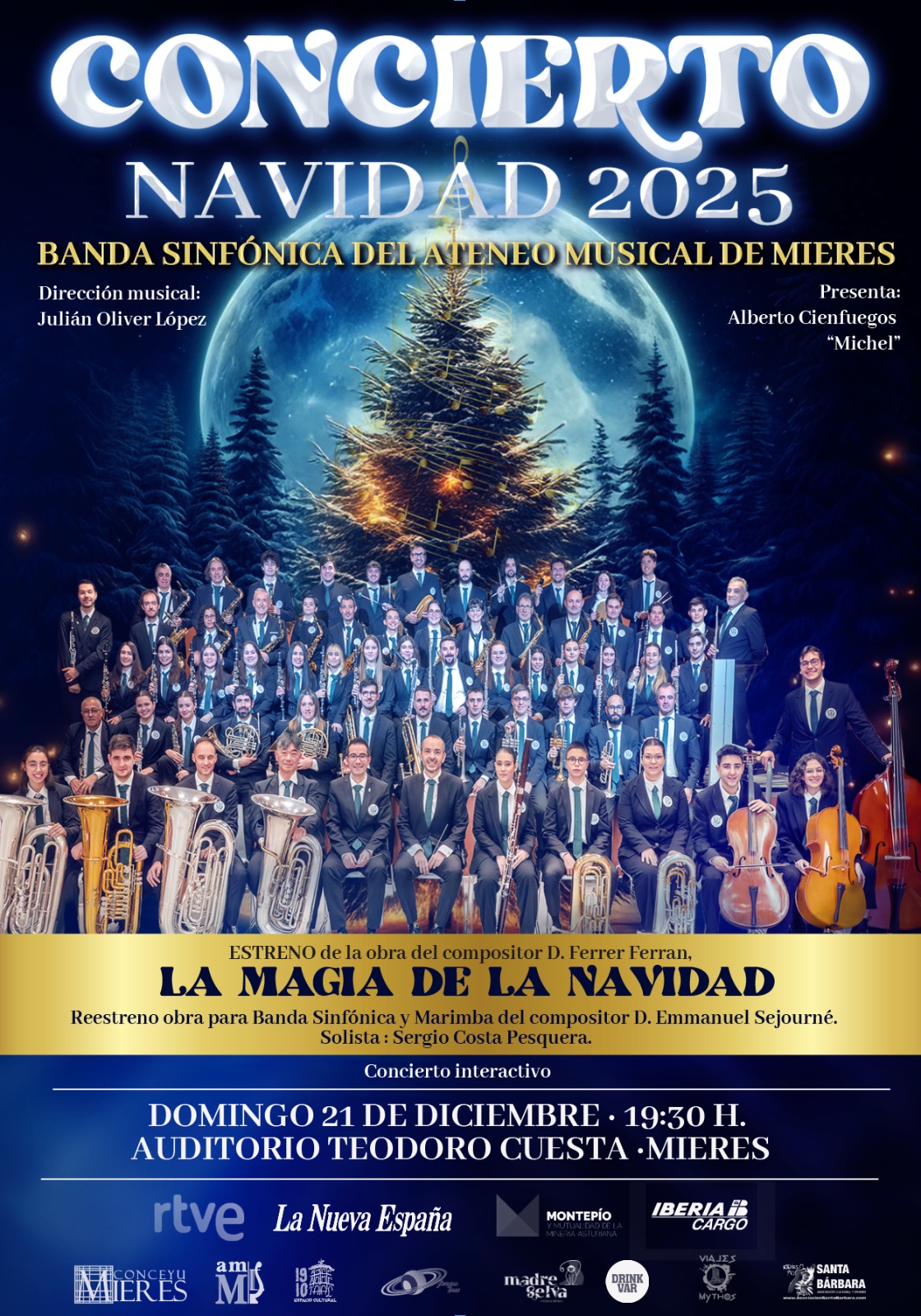 Concierto Navidad Ateneo Musical Mieres 2025