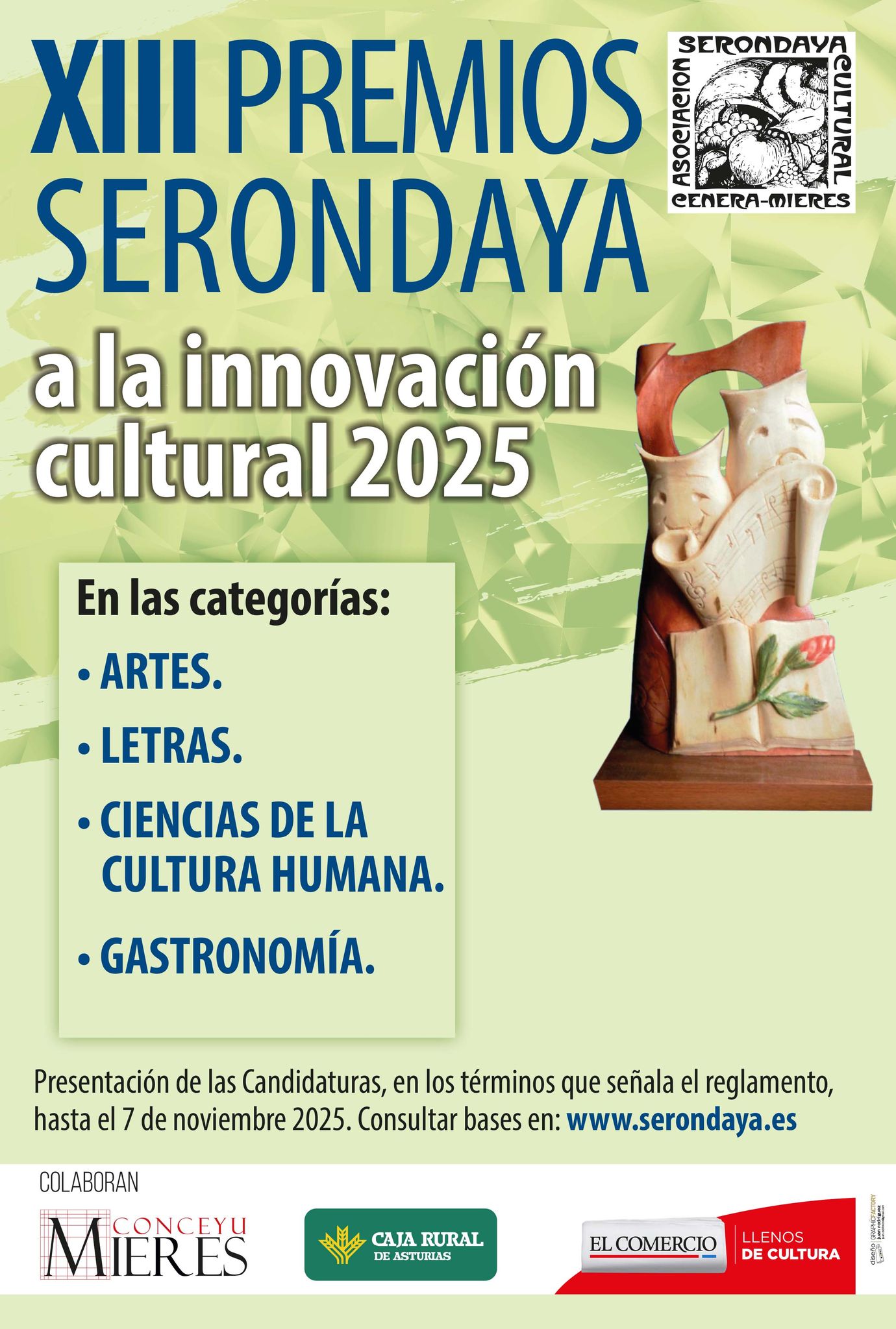 PREMIOS SERONDAYA 2025 CONVOCATORIA