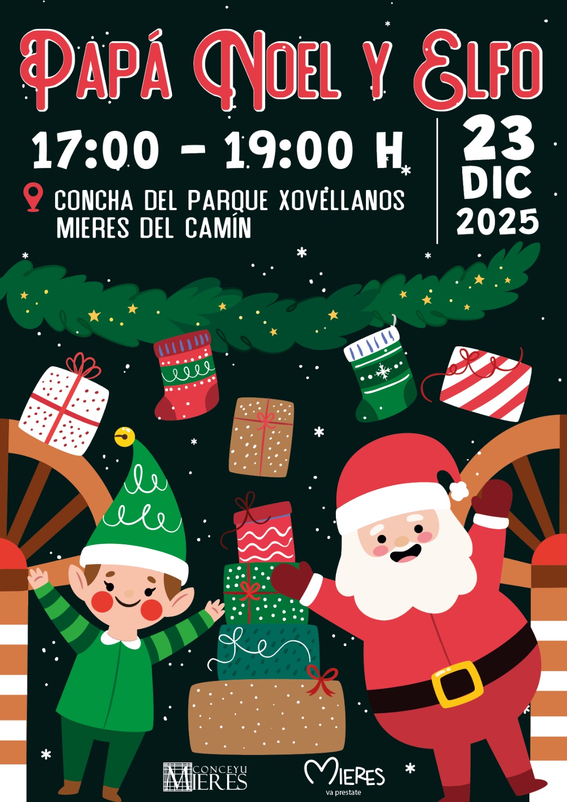 Visita Papa Noel 2025