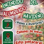 Cartel Encendido Alumbrado Navideño 2025