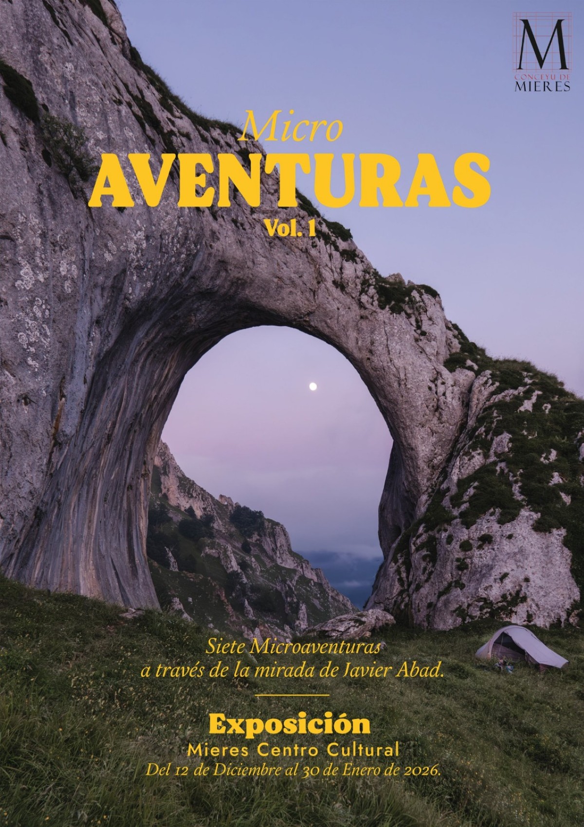 Cartel Expo Microaventuras Mieres 2025