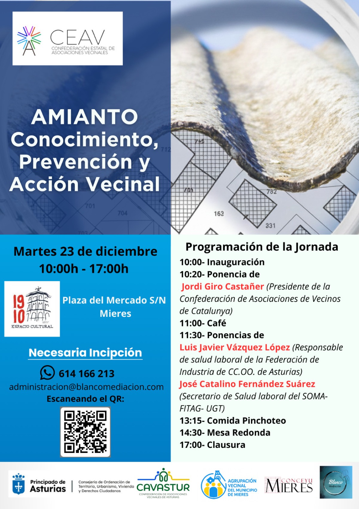 Cartel Jornada Amianto 2025