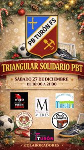Torneo Futbol Sala Navidad Turon 2025
