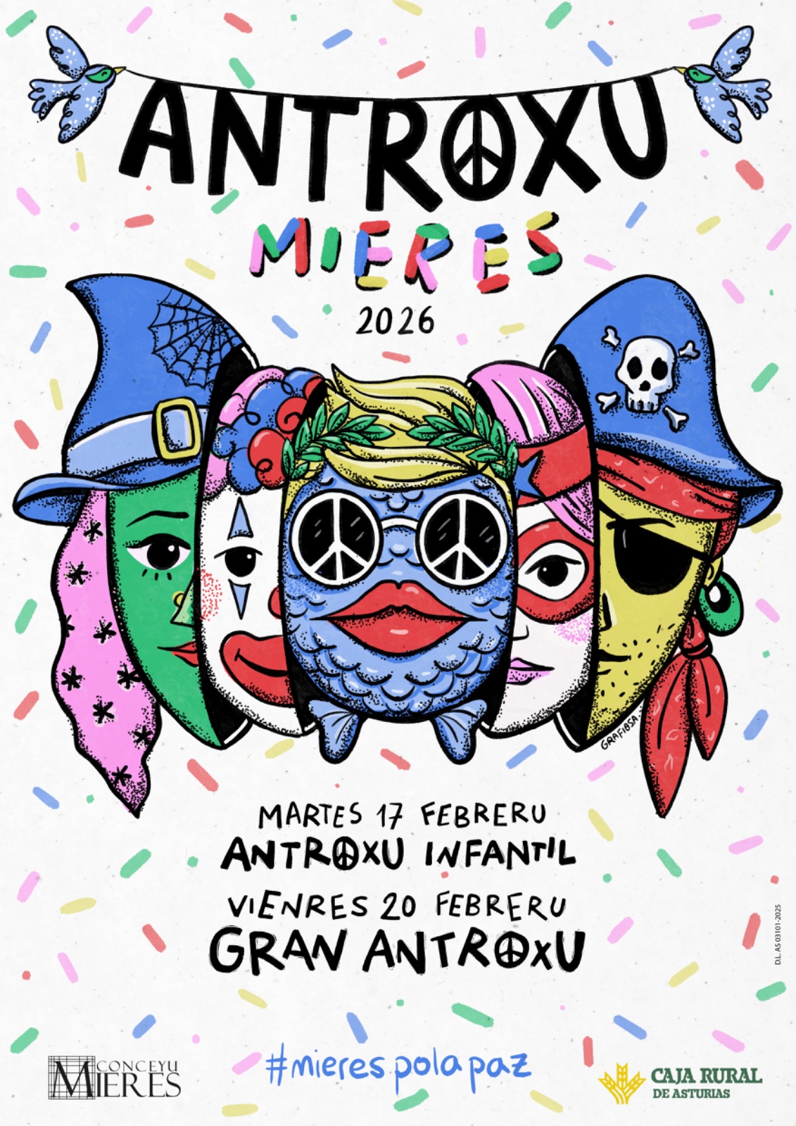 CARTEL ANTROXU MIERES 2026