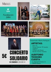 Cartel Gala Solidaria Guatemala Mieres 2026