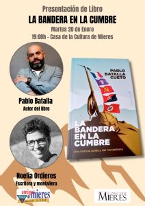 Cartel Libro La Bandera En La Cumbre Mieres