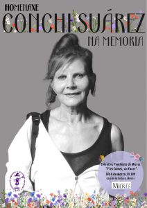 CARTEL Homenaje Conchi Suarez Mieres 2026