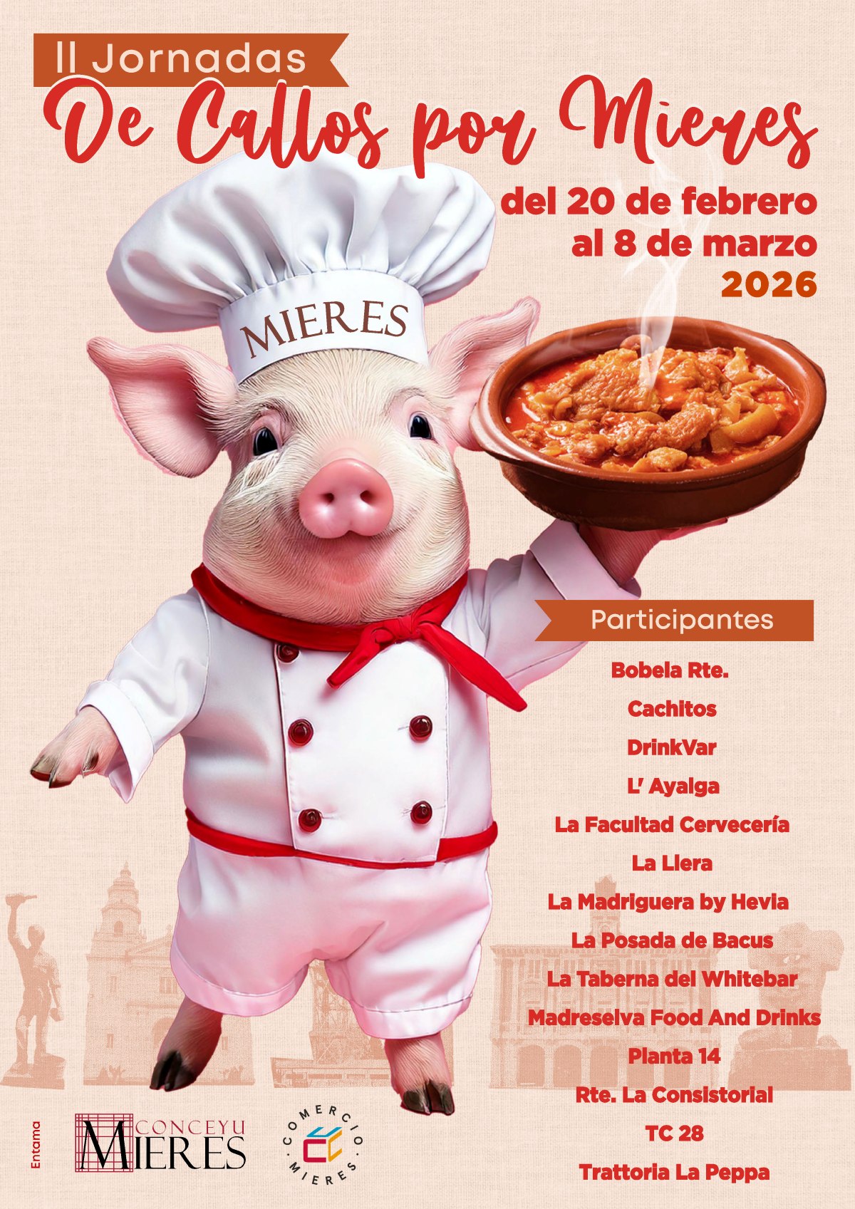 II Jornadas Callos Mieres 2026 Cartel Web