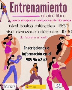 Entrenamiento Mujeres Cartel Mieres Feb 2026